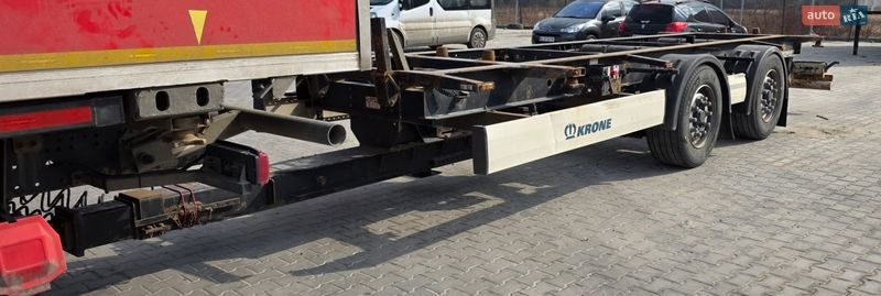 Контейнеровоз Krone ZZ 2015 в Львові