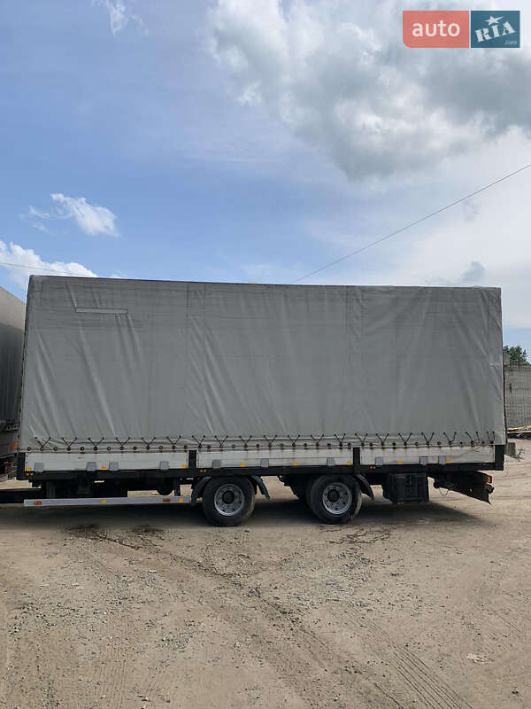 Тентованный борт (штора) - прицеп Krone ZZF 2005 в Львове