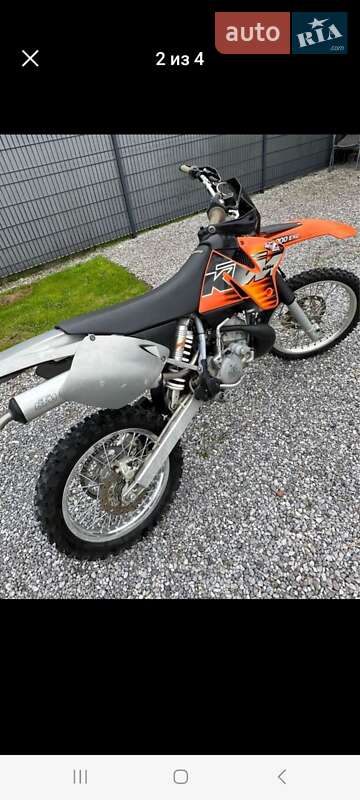 Мотоцикл Кросс KTM 200 1999 в 