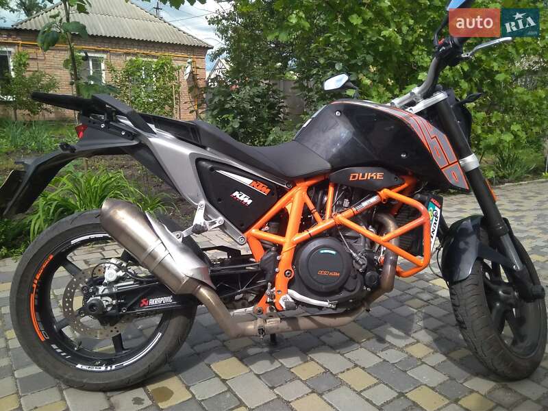 Мотоцикл Без обтікачів (Naked bike) KTM 690 Duke 2012 в Кропивницькому