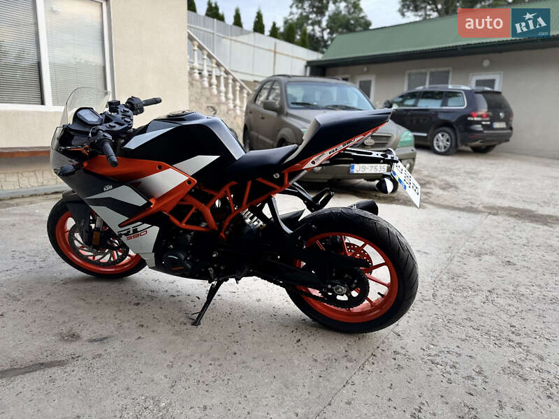 Спортбайк KTM RC 390 2017 в Товсте