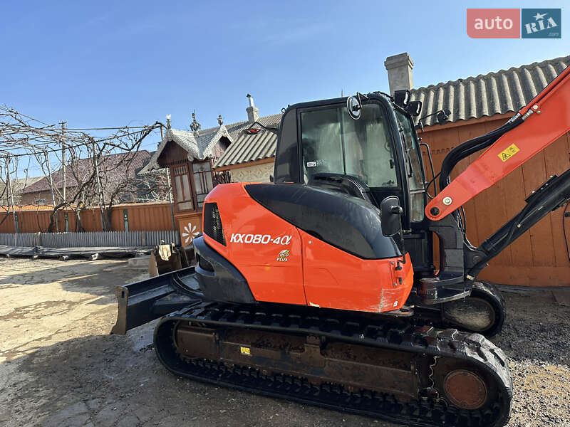 Экскаватор погрузчик Kubota KX 080-4 2018 в Черновцах