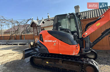 Экскаватор погрузчик Kubota KX 080-4 2018 в 