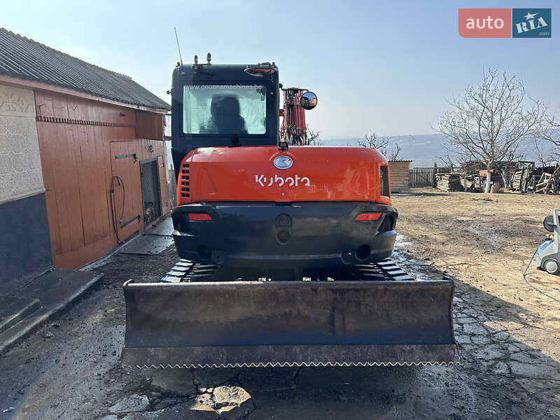 Экскаватор погрузчик Kubota KX 080-4 2018 в Черновцах