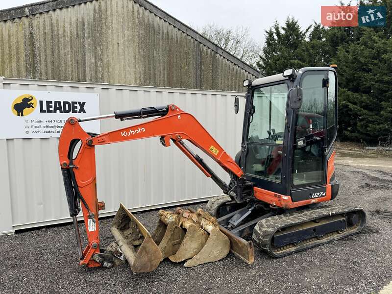 Миниэкскаватор Kubota U27-4 2018 в Киеве