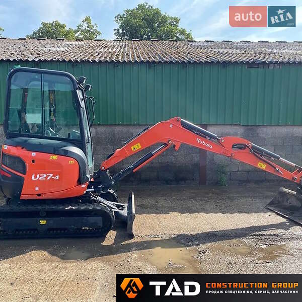Миниэкскаватор Kubota U27-4 2023 в Киеве