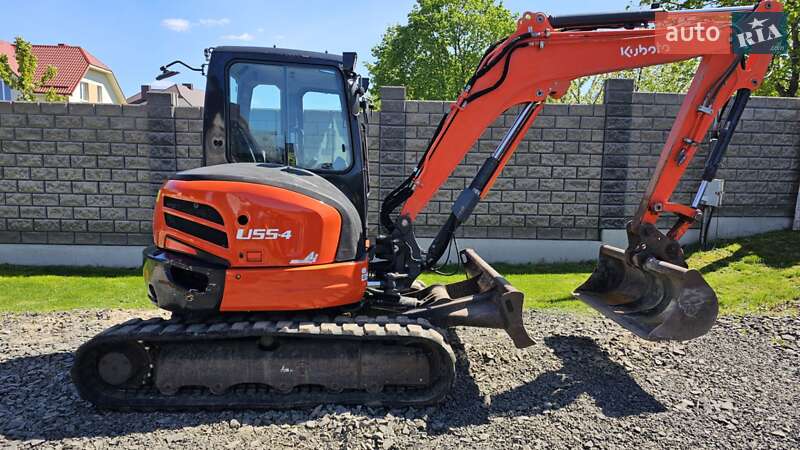 Міні-екскаватор Kubota U55-4 2017 в Луцьку