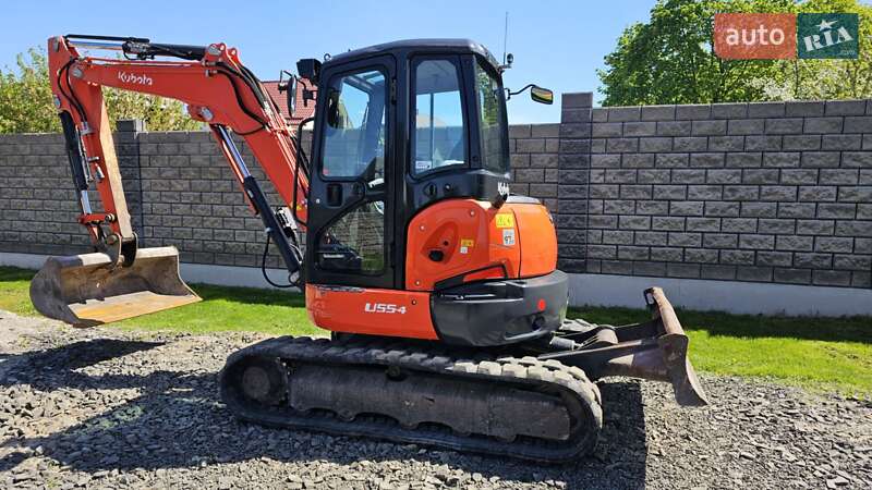 Міні-екскаватор Kubota U55-4 2017 в Луцьку