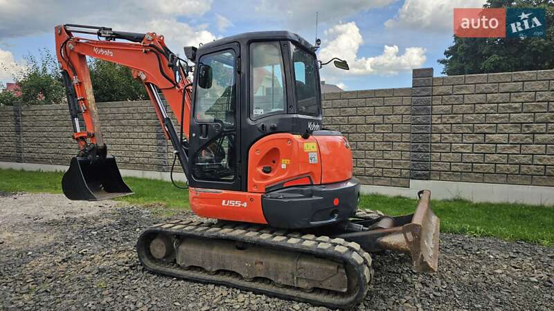 Міні-екскаватор Kubota U55-4 2017 в Луцьку