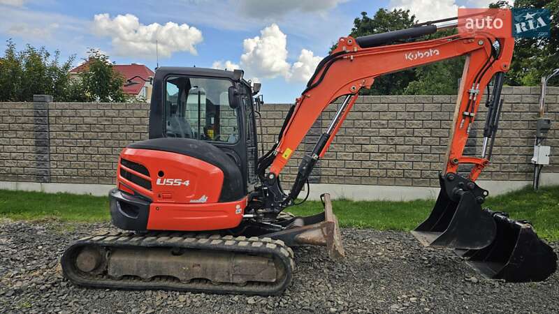 Міні-екскаватор Kubota U55-4 2017 в Луцьку