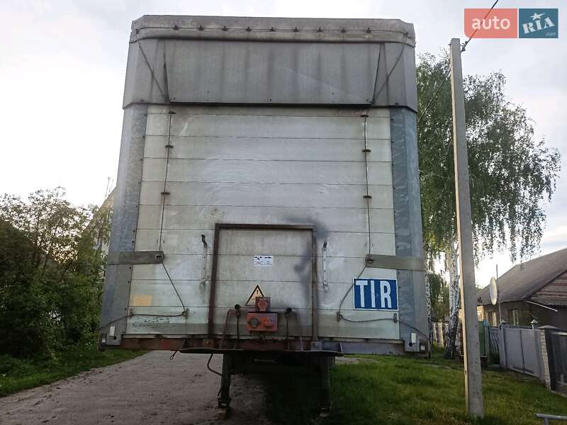 Тентованный борт (штора) - полуприцеп L.A.G. 0-3-39 1993 в Волчанске
