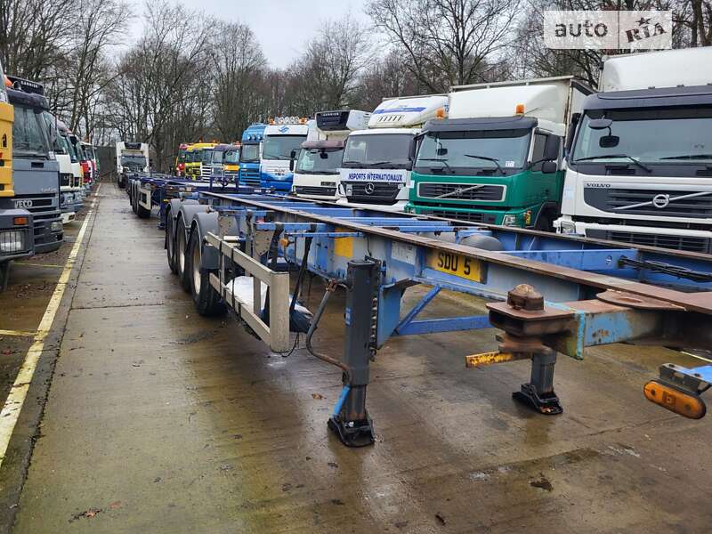 Контейнеровоз напівпричіп L.A.G. Kipper 2006 в Запоріжжі