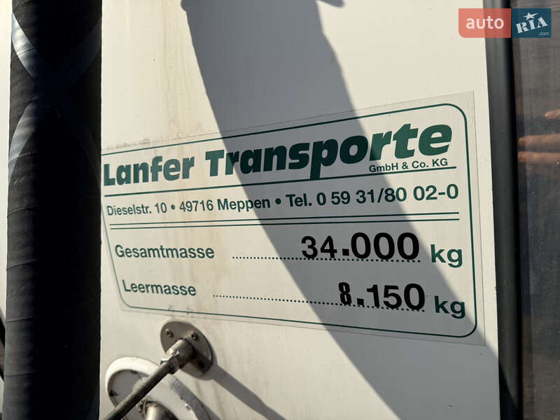 Цистерна напівпричіп LAG 0-3-34KHSL 2005 в Жовкві