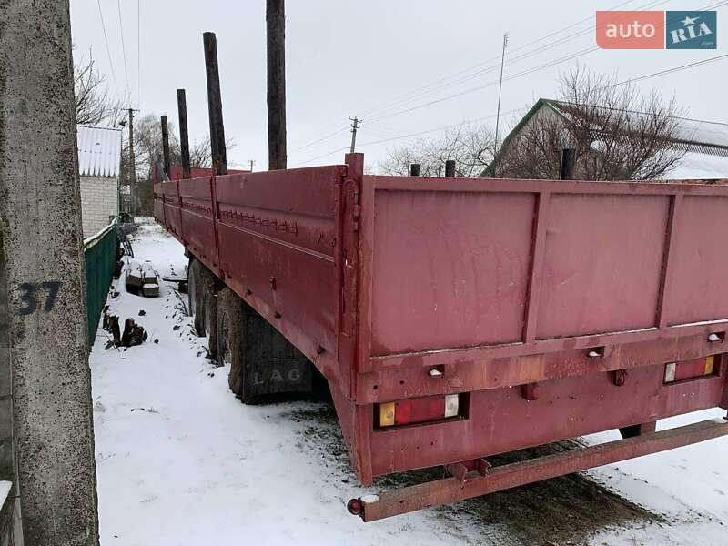 Бортовой полуприцеп LAG 0-3-375L 1986 в Козельщине