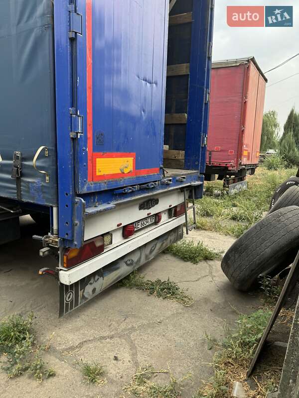 Тентованный борт (штора) - полуприцеп LAG 0-3-40 US 2002 в Павлограде