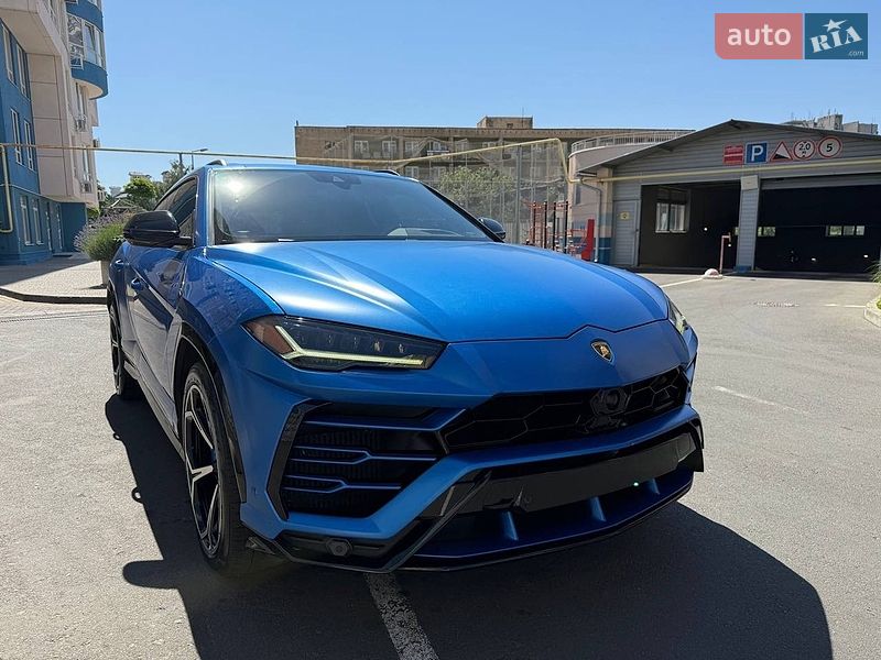 2020 Lamborghini Urus, VIN ZPBUA1ZL5LLA10133:plate — фото 1 (autoria)