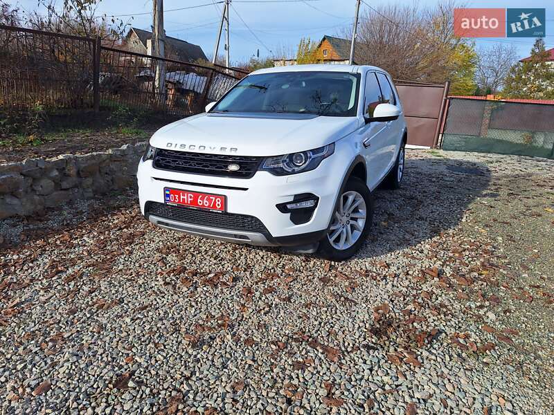 Land Rover Discovery Sport 2017