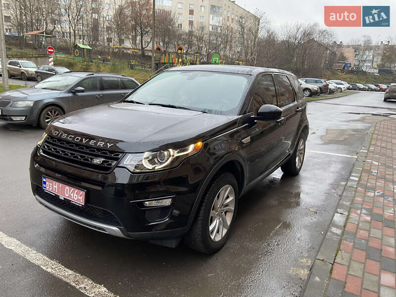 Land Rover Discovery Sport 2016 Land Rover Discovery Sport 2016