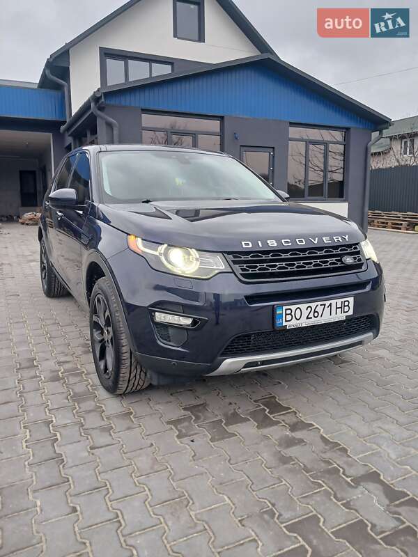 Land Rover Discovery Sport 2016