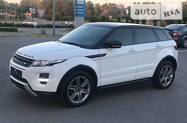 Внедорожник / Кроссовер Land Rover Range Rover Evoque 2013 в Киеве