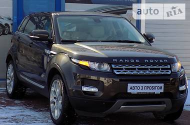 Внедорожник / Кроссовер Land Rover Range Rover Evoque 2012 в Киеве