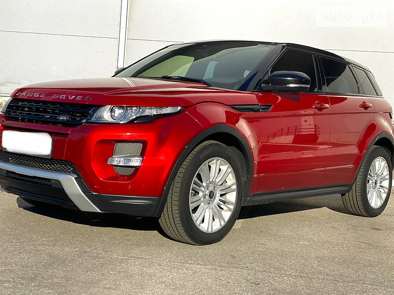Внедорожник / Кроссовер Land Rover Range Rover Evoque 2013 в Черкассах