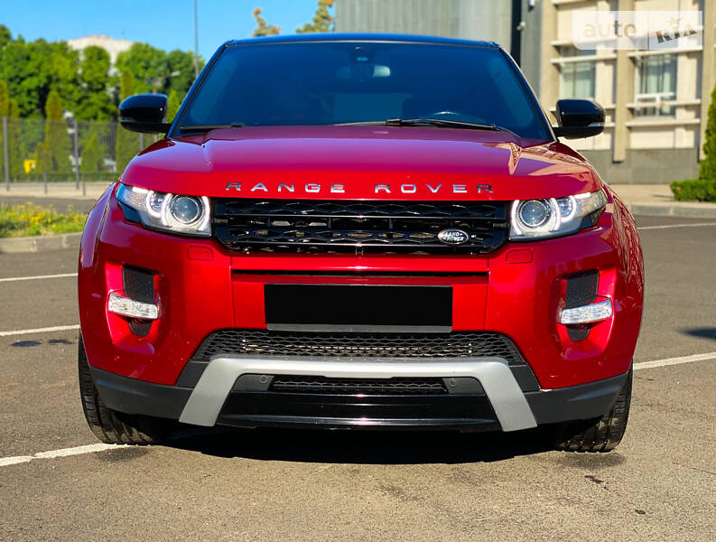 Внедорожник / Кроссовер Land Rover Range Rover Evoque 2013 в Черкассах