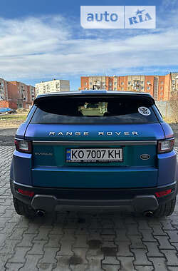 Позашляховик / Кросовер Land Rover Range Rover Evoque 2016 в 