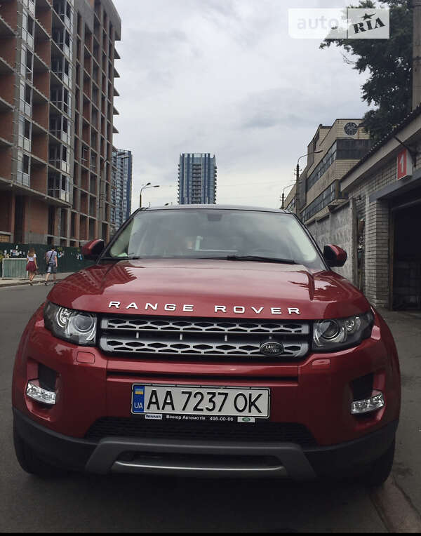 Внедорожник / Кроссовер Land Rover Range Rover Evoque 2014 в Киеве