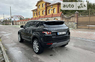 Внедорожник / Кроссовер Land Rover Range Rover Evoque 2012 в Ровно