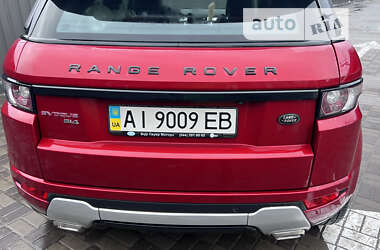 Внедорожник / Кроссовер Land Rover Range Rover Evoque 2012 в Киеве