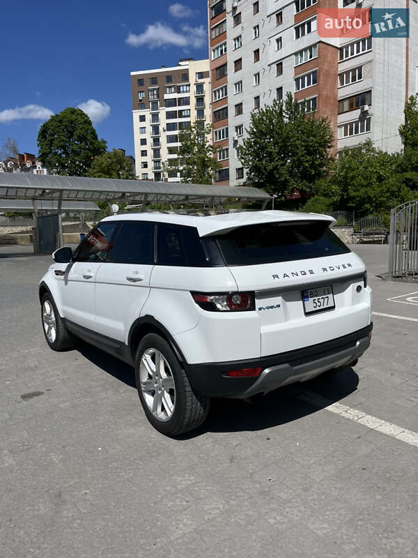 Внедорожник / Кроссовер Land Rover Range Rover Evoque 2013 в Тернополе