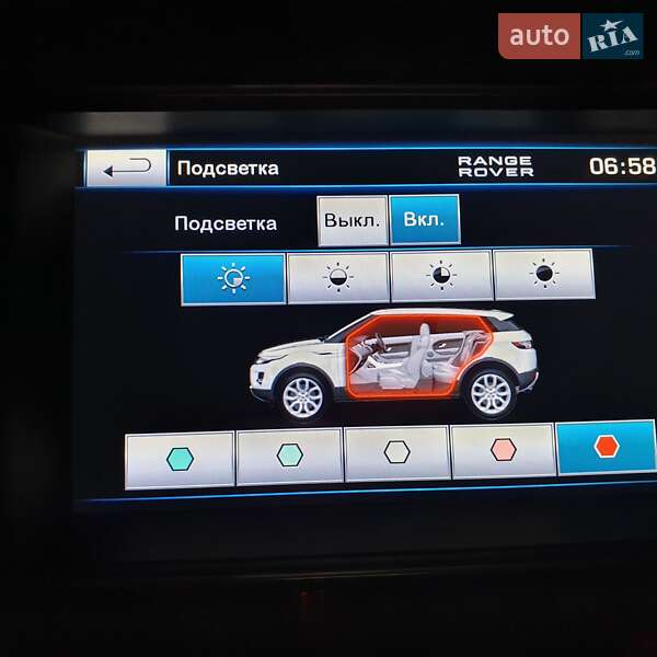 Позашляховик / Кросовер Land Rover Range Rover Evoque 2012 в Ізмаїлі