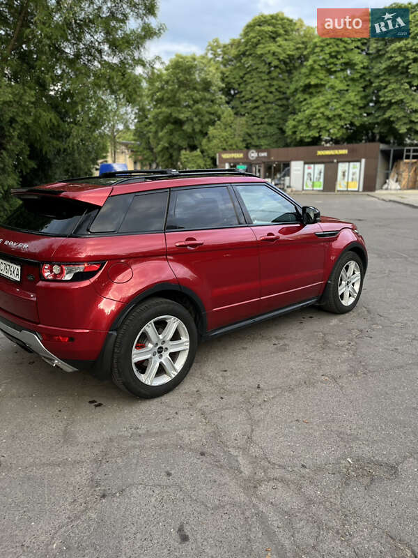 Внедорожник / Кроссовер Land Rover Range Rover Evoque 2012 в Львове