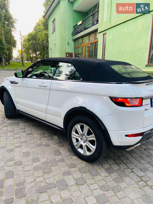 Кабриолет Land Rover Range Rover Evoque 2017 в Залещиках