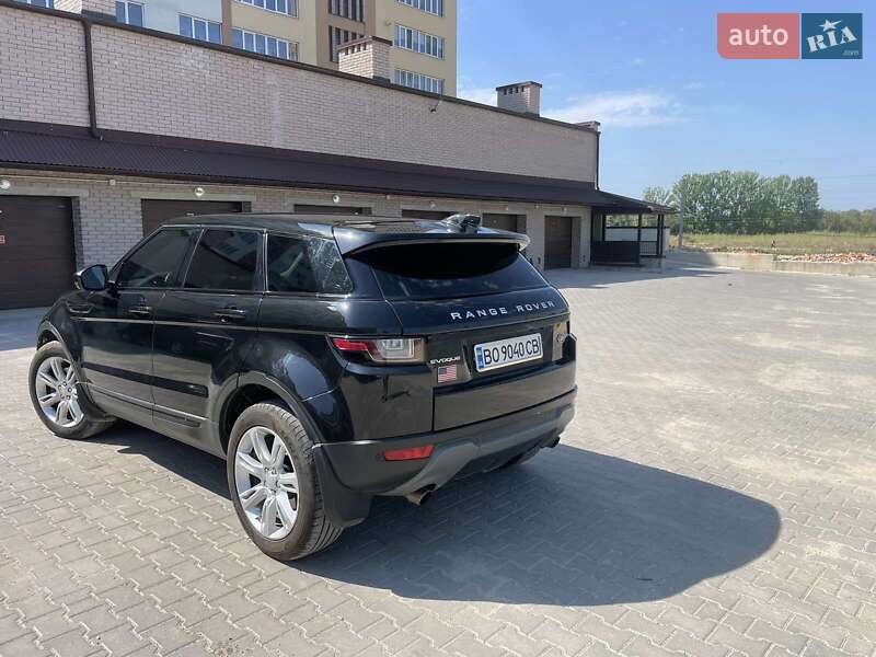 Внедорожник / Кроссовер Land Rover Range Rover Evoque 2016 в Тернополе