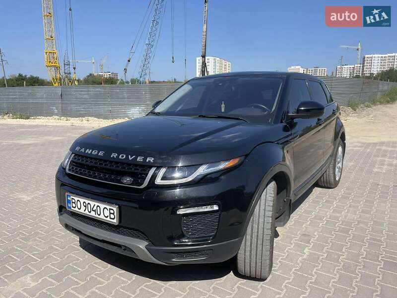 Внедорожник / Кроссовер Land Rover Range Rover Evoque 2016 в Тернополе