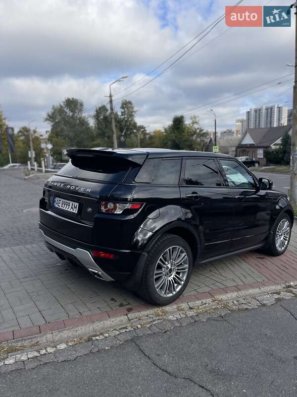 Позашляховик / Кросовер Land Rover Range Rover Evoque 2012 в Дніпрі