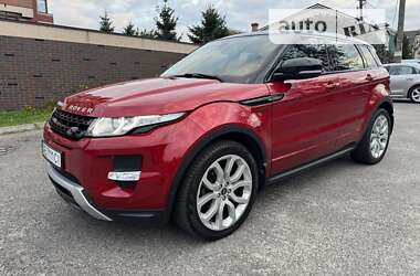 Внедорожник / Кроссовер Land Rover Range Rover Evoque 2013 в Днепре