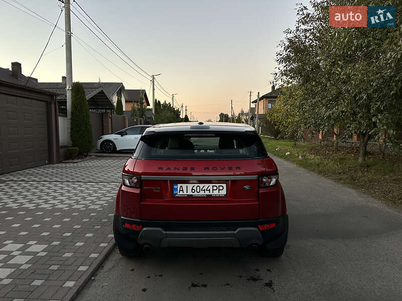 Позашляховик / Кросовер Land Rover Range Rover Evoque 2012 в Львові
