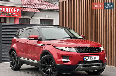 Внедорожник / Кроссовер Land Rover Range Rover Evoque 2012 в Черкассах