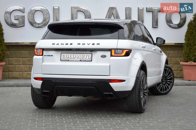 Позашляховик / Кросовер Land Rover Range Rover Evoque 2016 в Одесі