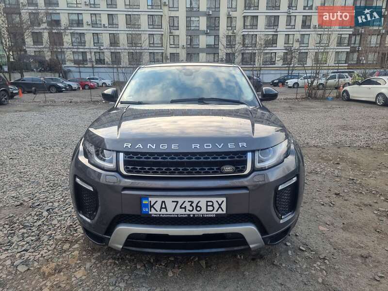Позашляховик / Кросовер Land Rover Range Rover Evoque 2016 в 