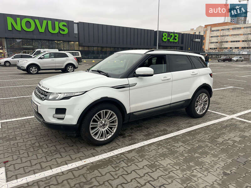 Внедорожник / Кроссовер Land Rover Range Rover Evoque 2013 в Киеве фото 2 Внедорожник / Кроссовер Land Rover Range Rover Evoque 2013 в Киеве