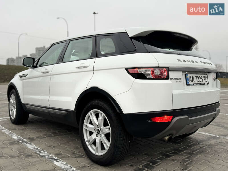 Внедорожник / Кроссовер Land Rover Range Rover Evoque 2012 в Киеве
