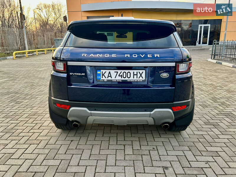 Внедорожник / Кроссовер Land Rover Range Rover Evoque 2016 в Запорожье