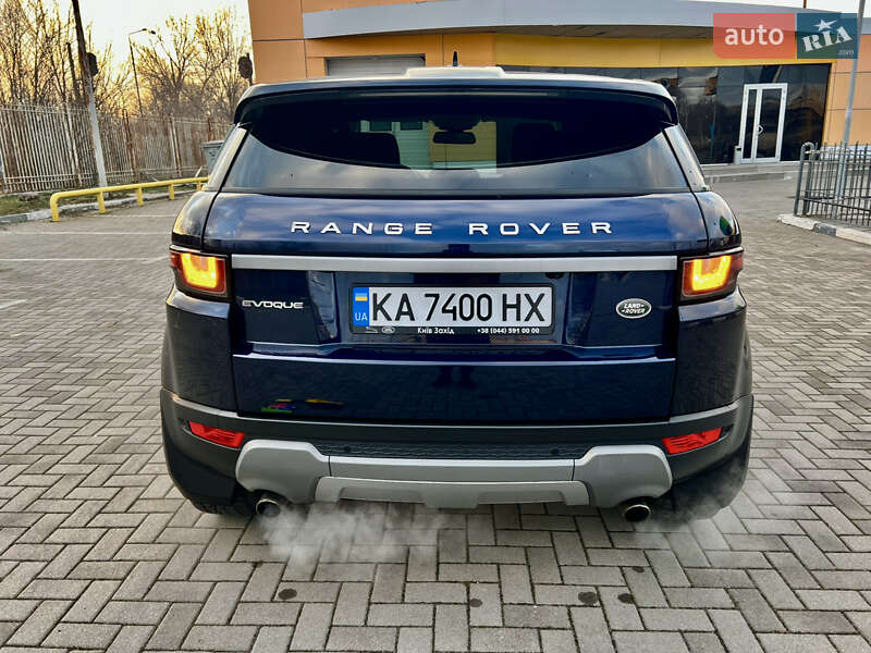 Внедорожник / Кроссовер Land Rover Range Rover Evoque 2016 в Запорожье