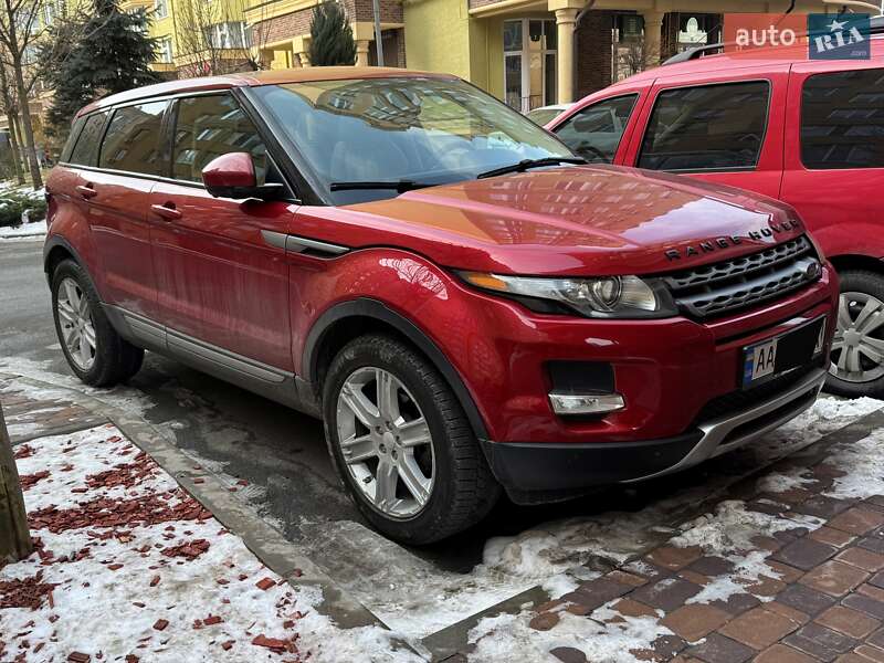 Внедорожник / Кроссовер Land Rover Range Rover Evoque 2013 в Киеве