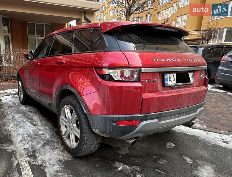 Внедорожник / Кроссовер Land Rover Range Rover Evoque 2013 в Киеве