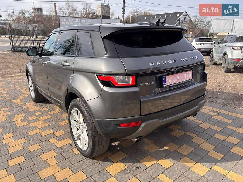 Внедорожник / Кроссовер Land Rover Range Rover Evoque 2018 в Львове